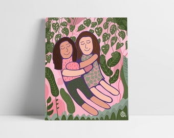 Besties - Print 8x10 in
