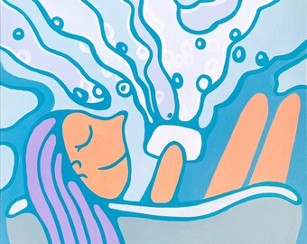 Soap / Jabón  - 24 in x 30 in