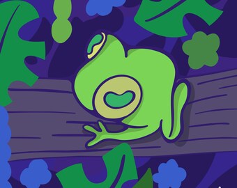 Download File PDF / La Rana 25 cm x 25 cm