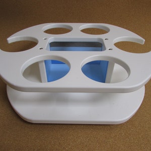 APF Marine Six Beverage Cup Holder w Storage Box Catch All