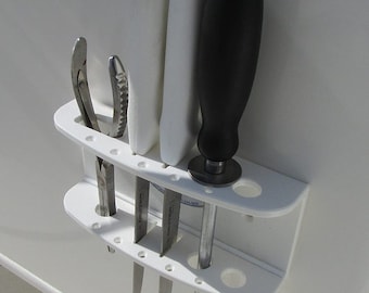 8" Knife and Plier Holder Rig Rack for Boat Fisherman Fishing