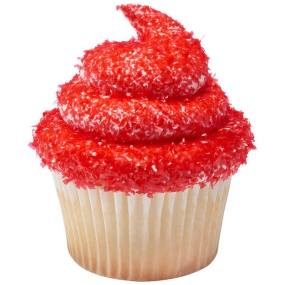 Edible Red Glitter, Cake Decorating, Cake Pops, Donuts, Sold in 2