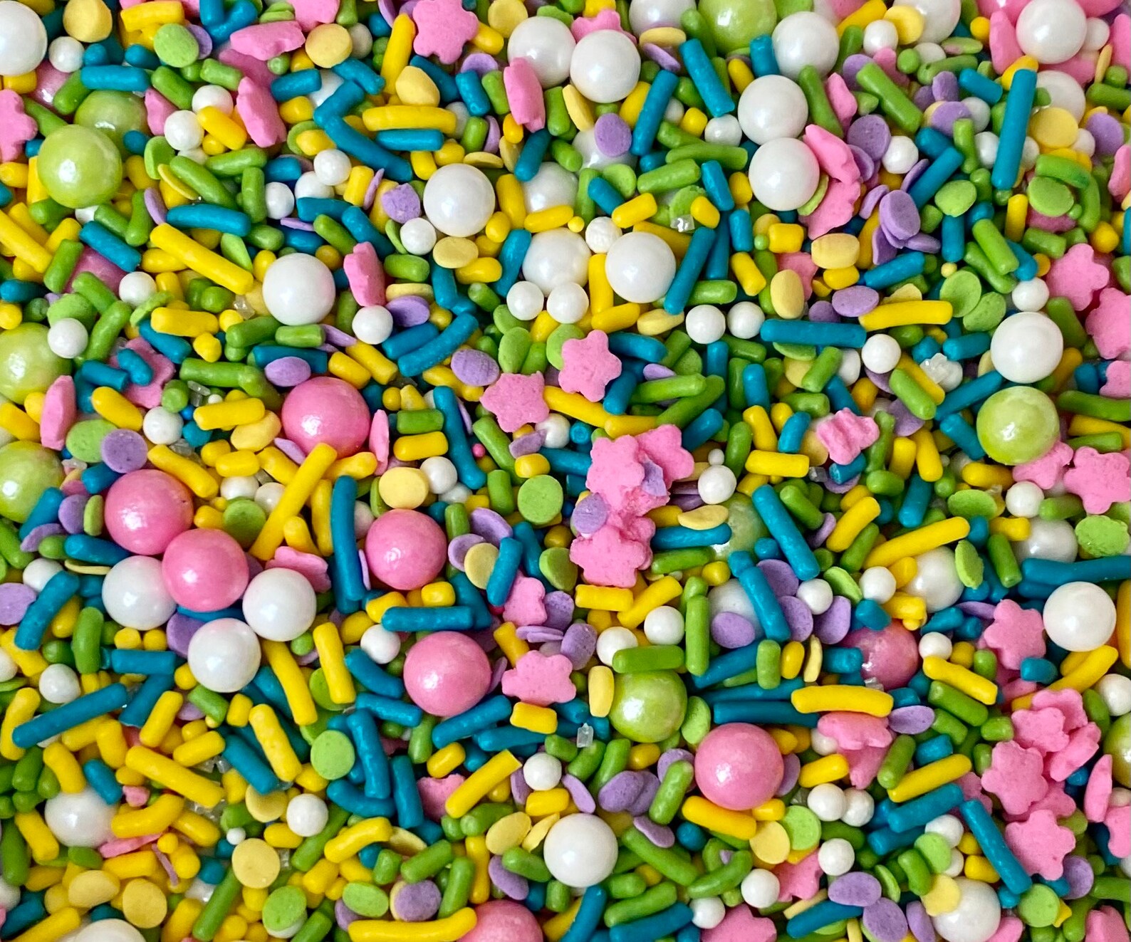 Easter Spring Sprinkles Flower Sprinkles Pastel Topper Etsy