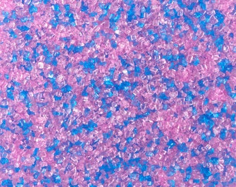 NEW COTTON CANDY Flavored Sanding Sugar!  Cake Sprinkles, Drink Rim, Cupcakes, Cookies, Donuts, Cake Pops, Party, Unicorn