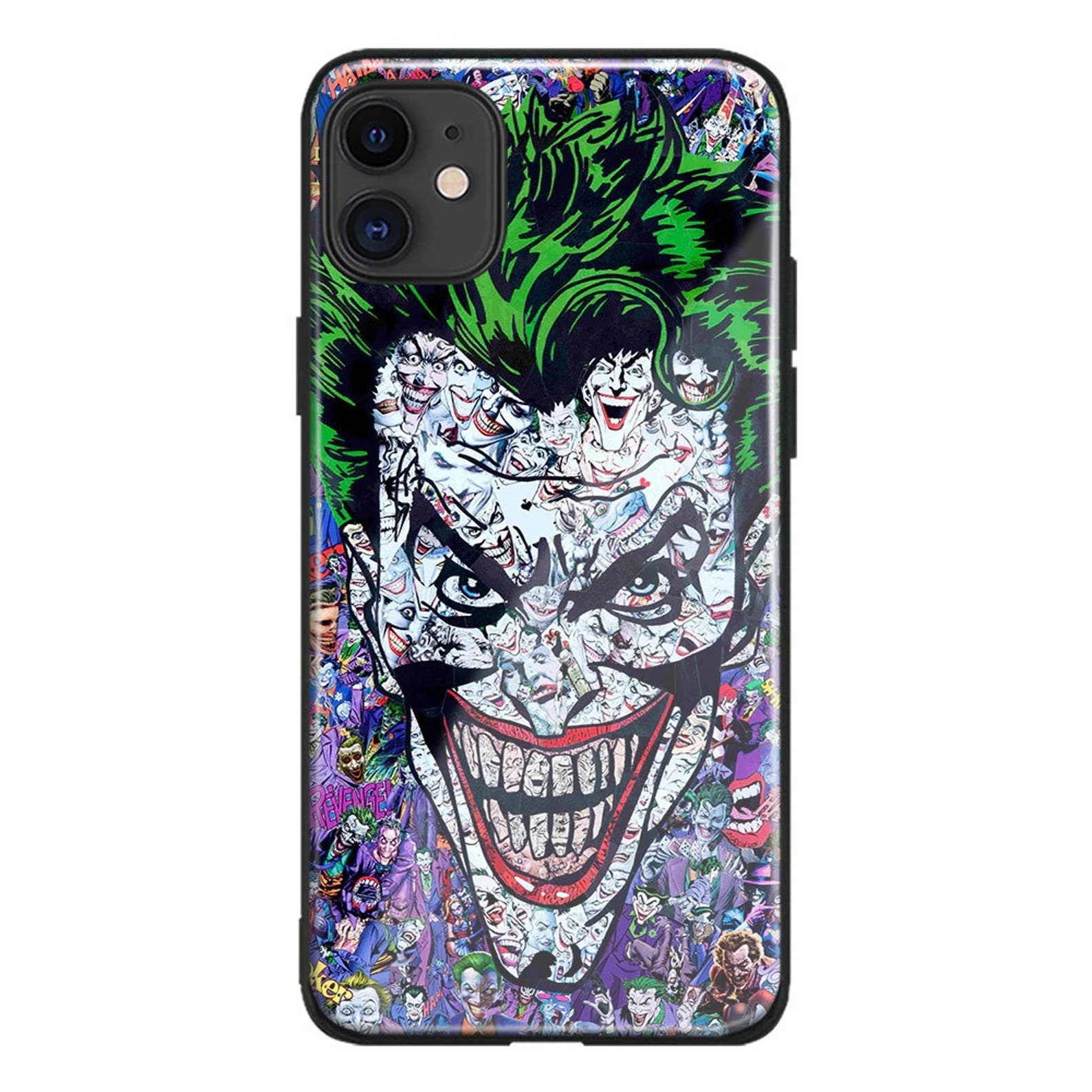 Joker Phone Case The Joker Heath Ledger luxury Coque Glass Etsy