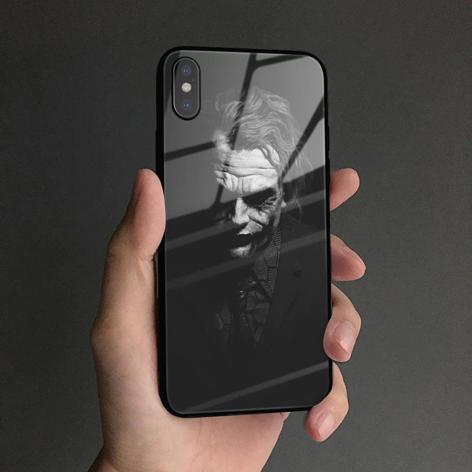 Joker Phone Case The Joker Heath Ledger luxury Coque Glass Etsy