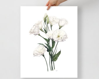 Botanical Print, Floral Wall Art, Cottagecore Decor