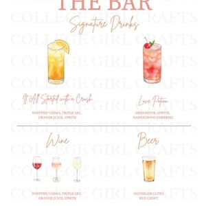 Custom Bar Menu