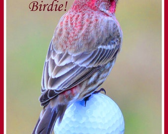 Birdie Golf (Ready to Hang Canvas Print)