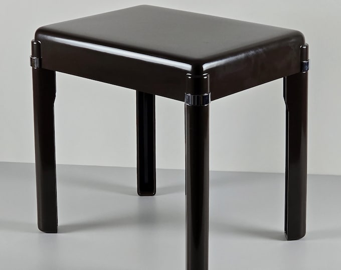 1960s Vintage ‘Oceania’ Stool and Side Table by Carrara & Matta — Italian Mid-Century Modern Furniture.