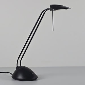 Postmodern Industrial BRILLIANT LEUCHTEN Black Plastic Flexible Desk Lamp - Vintage Table Lamp - Germany, 2003.