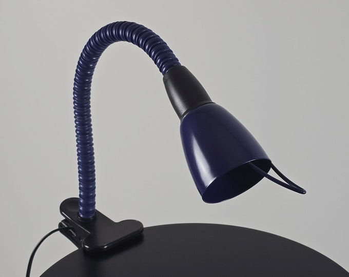 Contemporary Design - Vintage IKEA Robin Gooseneck Clip Table Lamp - Designed By Knut & Marianne Hagberg, 2000.