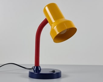 Memphis Style Design - Vintage MASSIVE Table Lamp - Retro Desk Lamps - Belgium, 1990s.
