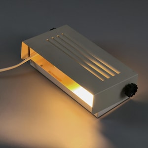 Vintage 1980s Industrial-Minimalist Metal Wall Light By Hema.