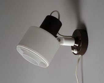 Vintage 1970s Elidus Wall Spot Light by Hans-Agne Jakobsson, Scandinavian Modern Lighting.