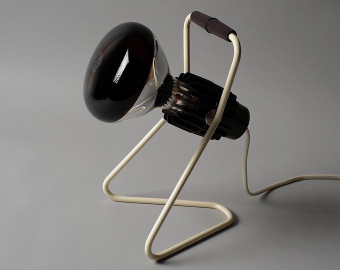 Philips Infraphil Type 3603 Table UV Lamp, Charlotte Perriand, Dutch Mid Century Modern, 1960s.