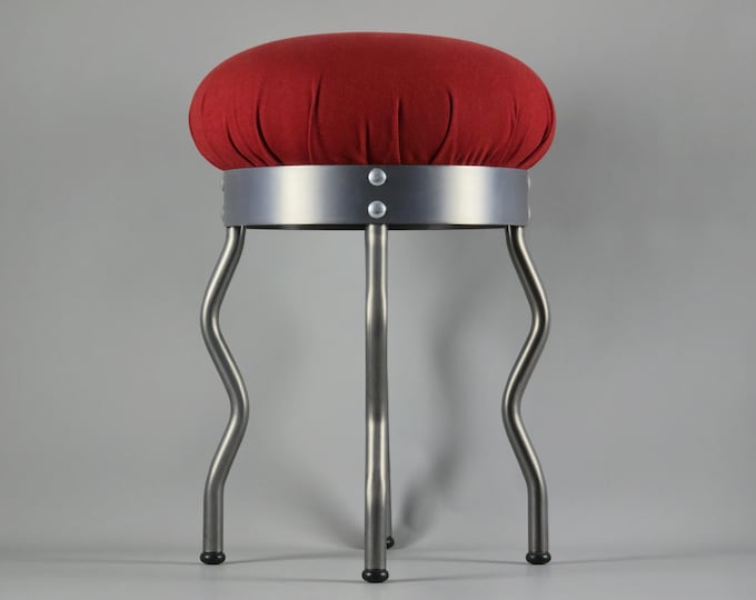 Memphis Design IKEA Uri Stool By Per Ivar Ledang, 1995.