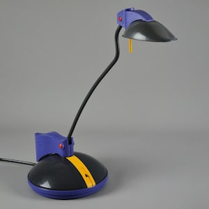 Brilliant Leuchten Postmodern Desk Lamp, Memphis Milano Style Task Light.