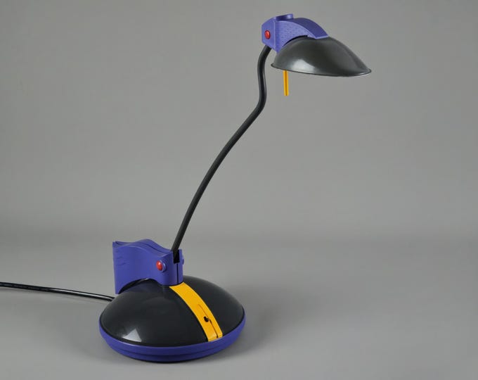 Brilliant Leuchten Postmodern Desk Lamp, Memphis Milano Style Task Light.
