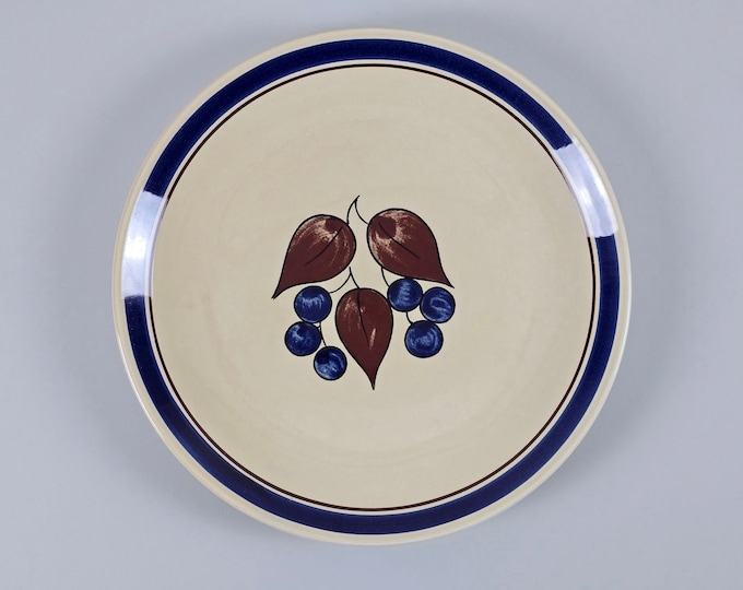 Scandinavian Rustic - Vintage FIGGJO Handmade Ceramic Plate With Folk-Inspired  Design - Traditional Nordic Ceramics - Norway, 1960s.