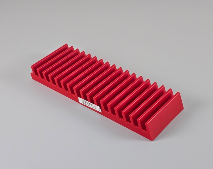 Contemporary Design - Vintage IKEA Grubbe Red Plastic CD Tray - Designed By Tord Björklund, 2002.