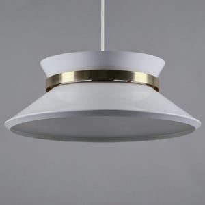 1970s Vintage GRANHAGA METALLINDUSTRI Pendant Lamp By Carl Thore – Swedish Mid-Century Modern Pendant Light.
