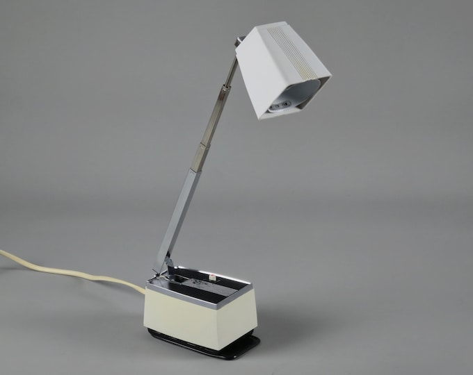 1960s Vintage FAGERHULTS BELYSNING Solo Type 8300 Telescopic Table Lamp -  Swedish Mid-Century Antenna Desk Lamp.