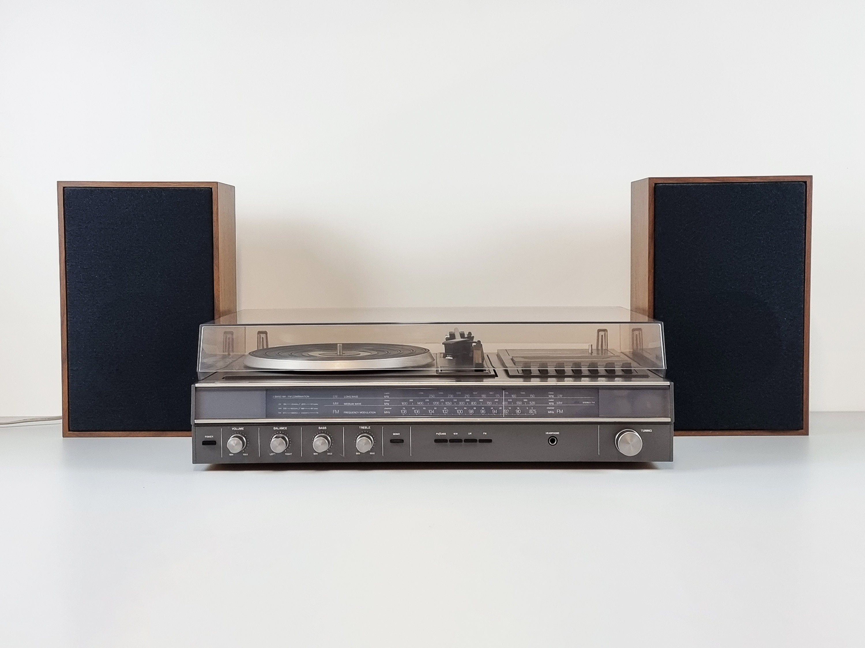 Vintage ARISTONA Stereo Music System ST3100 Record Player, Cassette