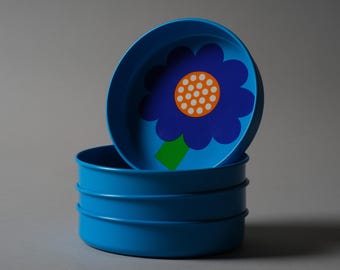 Laurids Lønborg Trays Set by Lena & Al Eklund, New in Box, MCM Denmark.