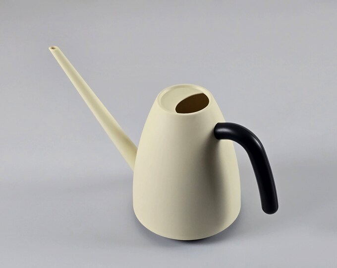 Postmodern Design - Vintage Y2K Design ELHO Neptunus Plastic Watering Can - Water Carafe For Plants - Retro Home Decor - Holland, 1990s