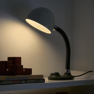 1970s Mid Century Modern Desk Lamp by Heinz F.W. Stahl for Hillebrand, West Germany.