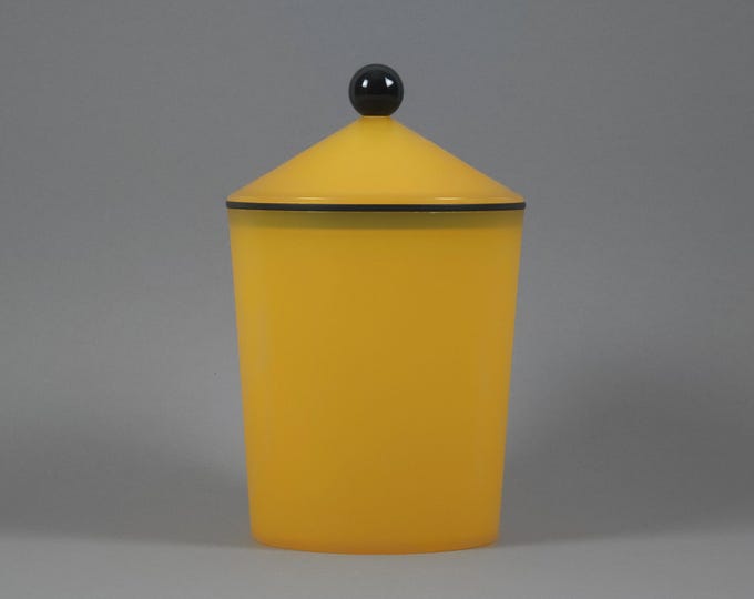 Vintage 1980s Mepal-Rosti Forest-Green Airtight Canister.