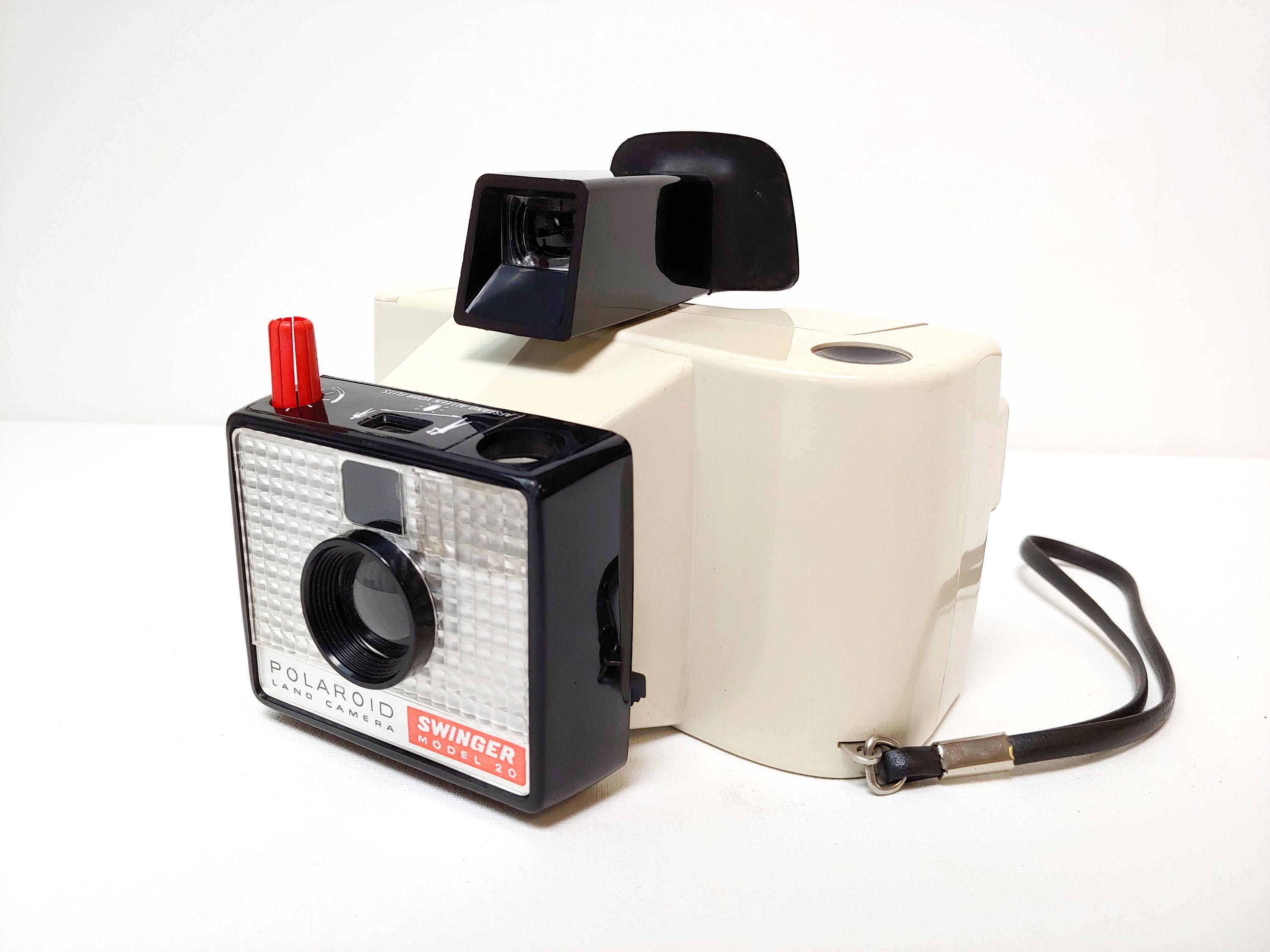 Space Age Design - Polaroid Swinger Model 20 Instant Film Camera picture