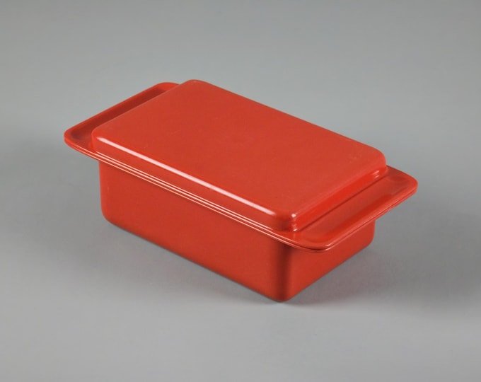 Vintage 1970s MEPAL Butter Dish & Cheese Keeper With Lid.
