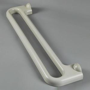 Vintage 1970s ALLIBERT &#39;Serie Europa&#39; Grey Plastic Towel Rail