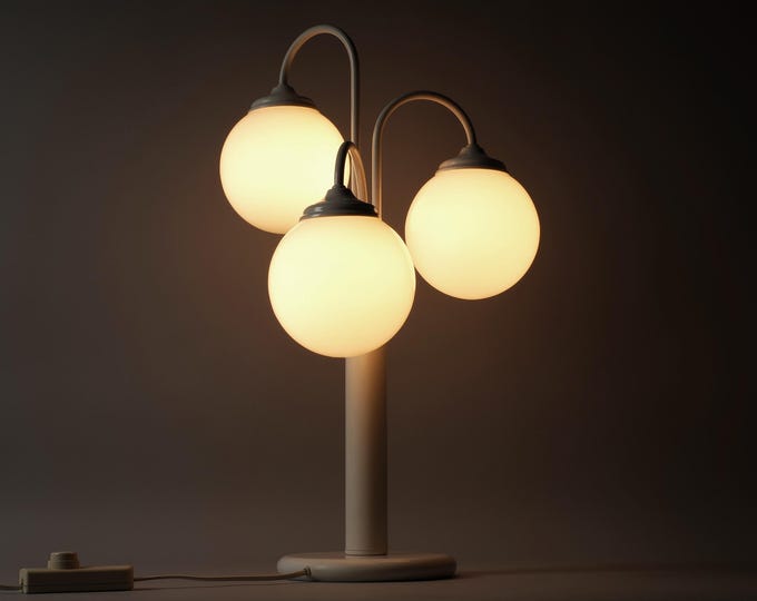 Elco Lite Waterfall Table Lamp, 1970s Dutch Space Age Design, Holland.