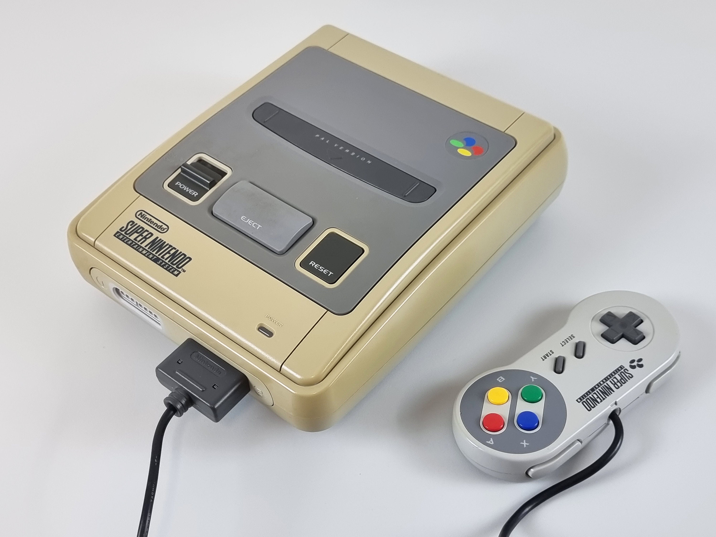 opción Acelerar S t Consolas de juegos antiguas NINTENDO Super Nintendo - Etsy España