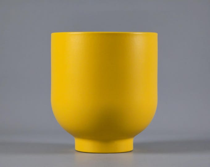 Yellow IKEA Dromsk Indoor Planter Pot, Vase, 2015.