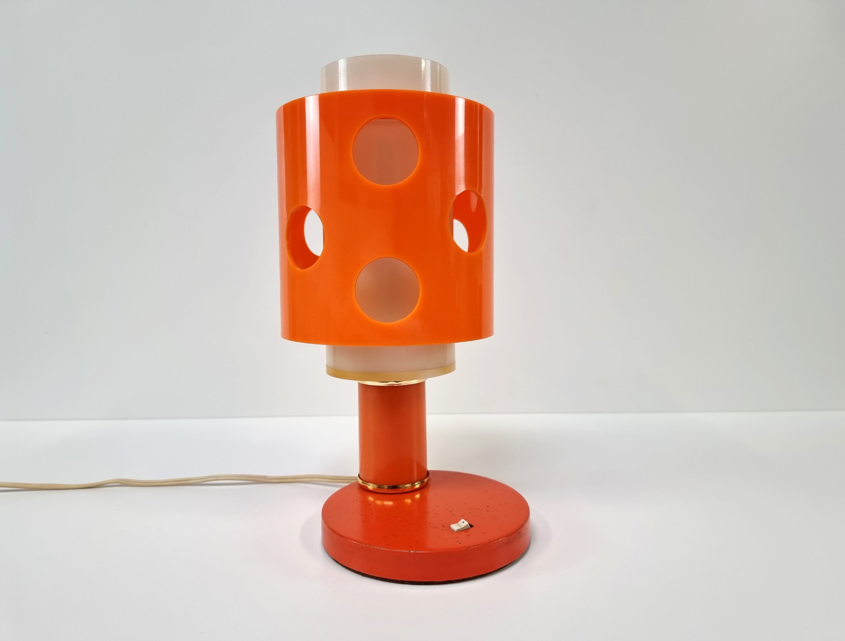 Space Age Design Vintage NANBULITE NA302 Plastic Table Lamp Japan