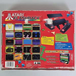 Vintage Gaming Consoles ATARI FLASHBACK Mini 7800 Classic Gaming Console Retro Gaming Consoles 2004. image 9