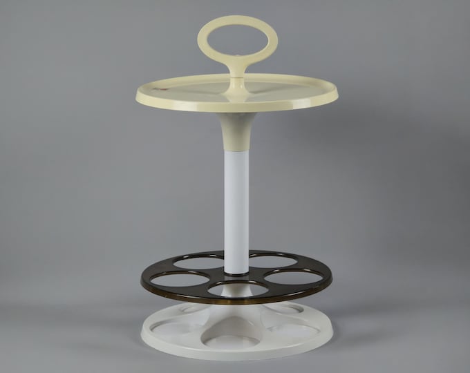 1970s Space Age Design Mini-Bar Side Table By Marc Held For Flair Holland.