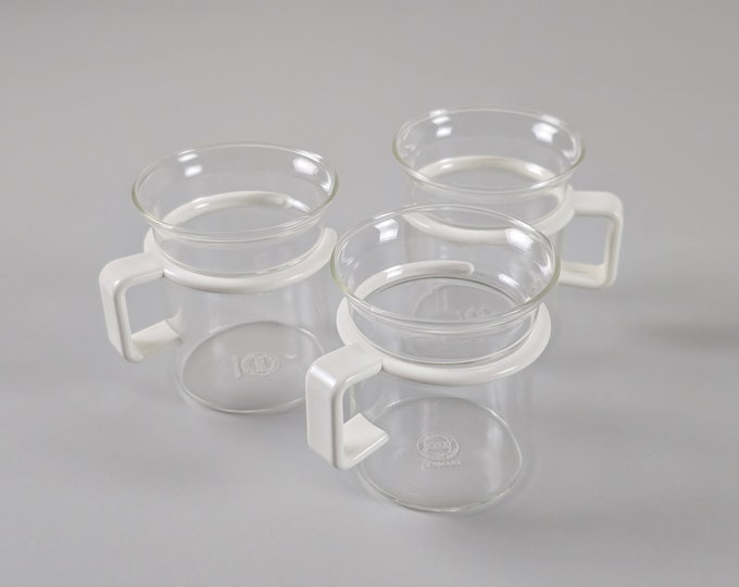 Contemporary Design - Set Of 3 Vintage BODUM Mugs - Vintage Coffee Cups Set - Vintage Mugs Set - Denmark, 1990s.