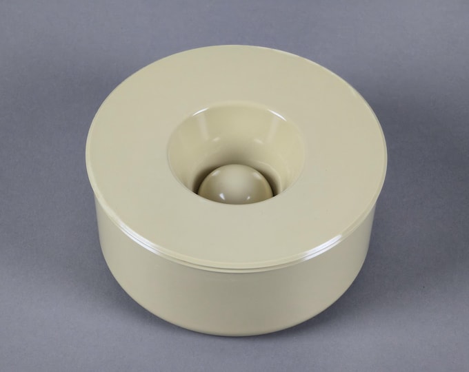 New Old Stock 1970s Space Age Design Gustavsberg 'Kulan' Ashtray By Gunnar Larsson.