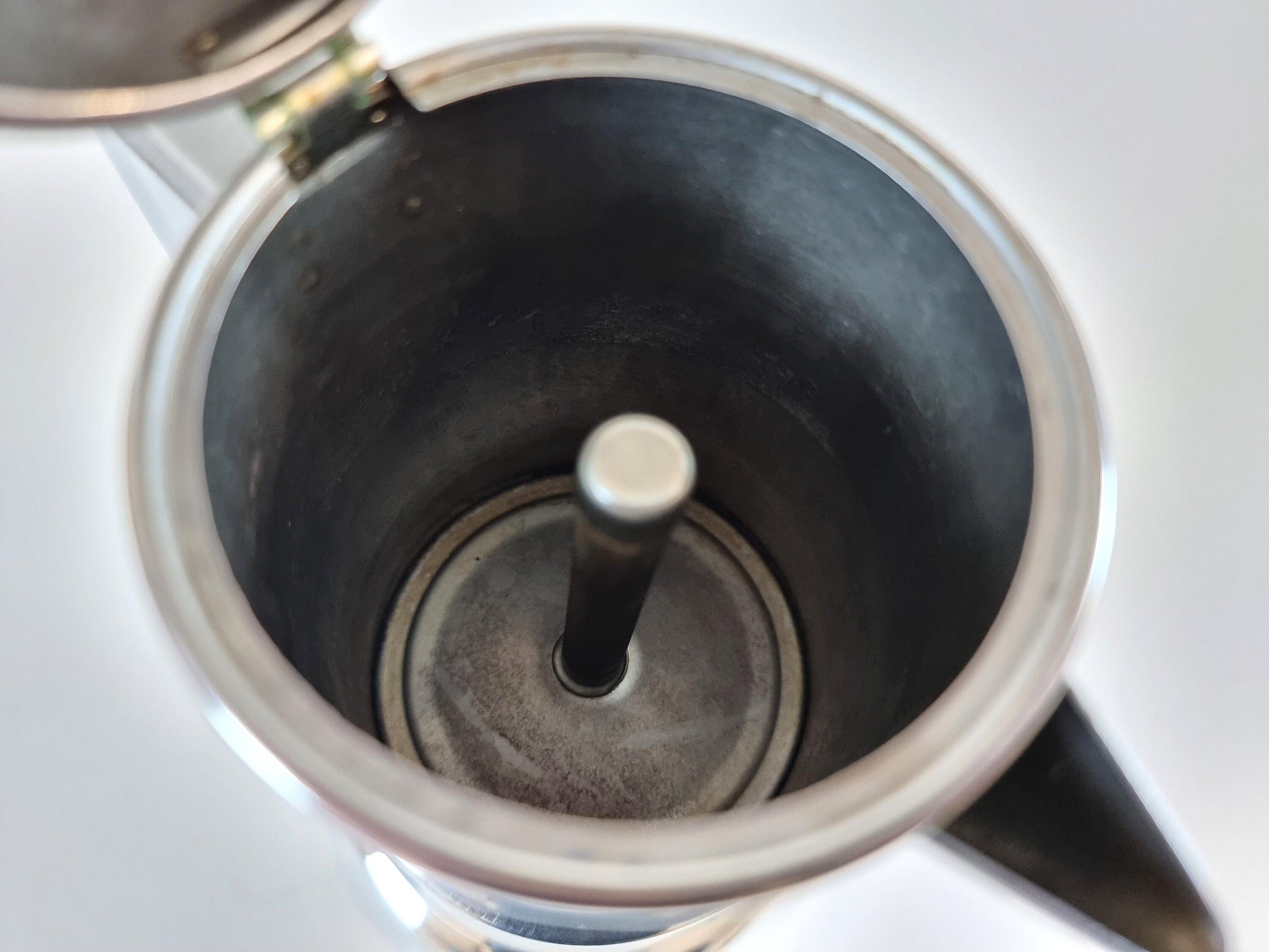 Vintage VEV VIGANO Kontessa Coffee maker Espresso Maker Moka Pot Italy, 1980s.