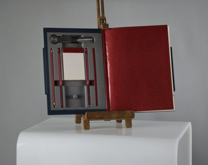 1984 NOS Ultra-Rare NAVA Columbia Diary Agenda With Stationary By Ettore Sottsass • Memphis Design.