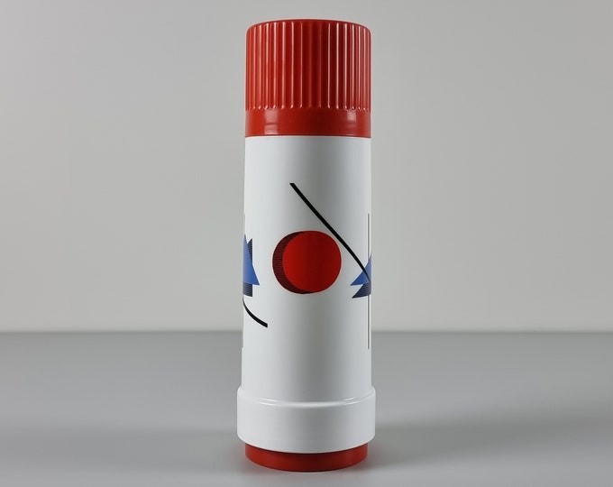 Postmodern Design - Vintage DR. ZIMMERMANN Rotpunkt Durotherm Vacuum Flask - Thermal Carafe, Flask - W. Germany, 1980s.