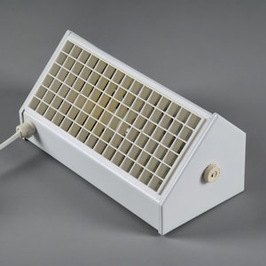 Vintage BELID V349 Wall Light: Postmodern Industrial Metal Sconce