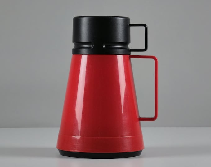 1980s Postmodern Thermos Flask Sybil by ROTPUNKT Germany – West Germany Modern Pop Design.