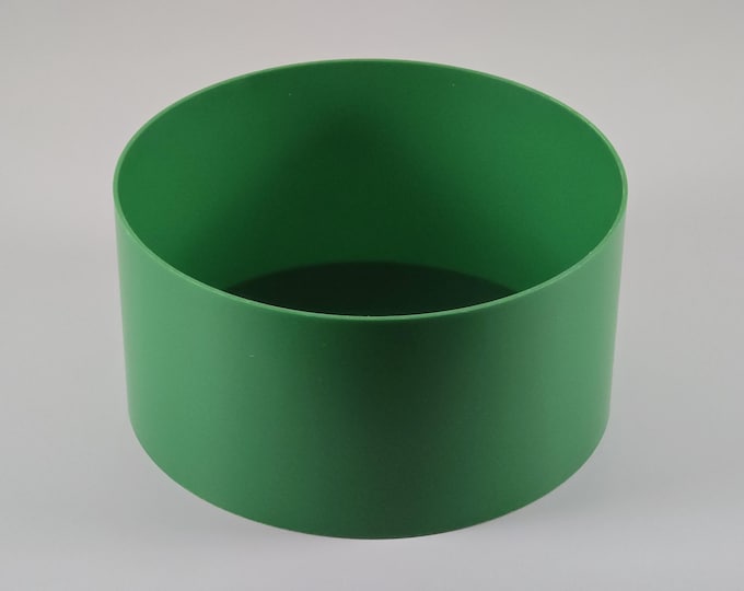 Modern Minimalism - Vintage Green Plastic Large Planter Pot, Indoor Planter - Vintage Home Decor - Holland, 1970s.