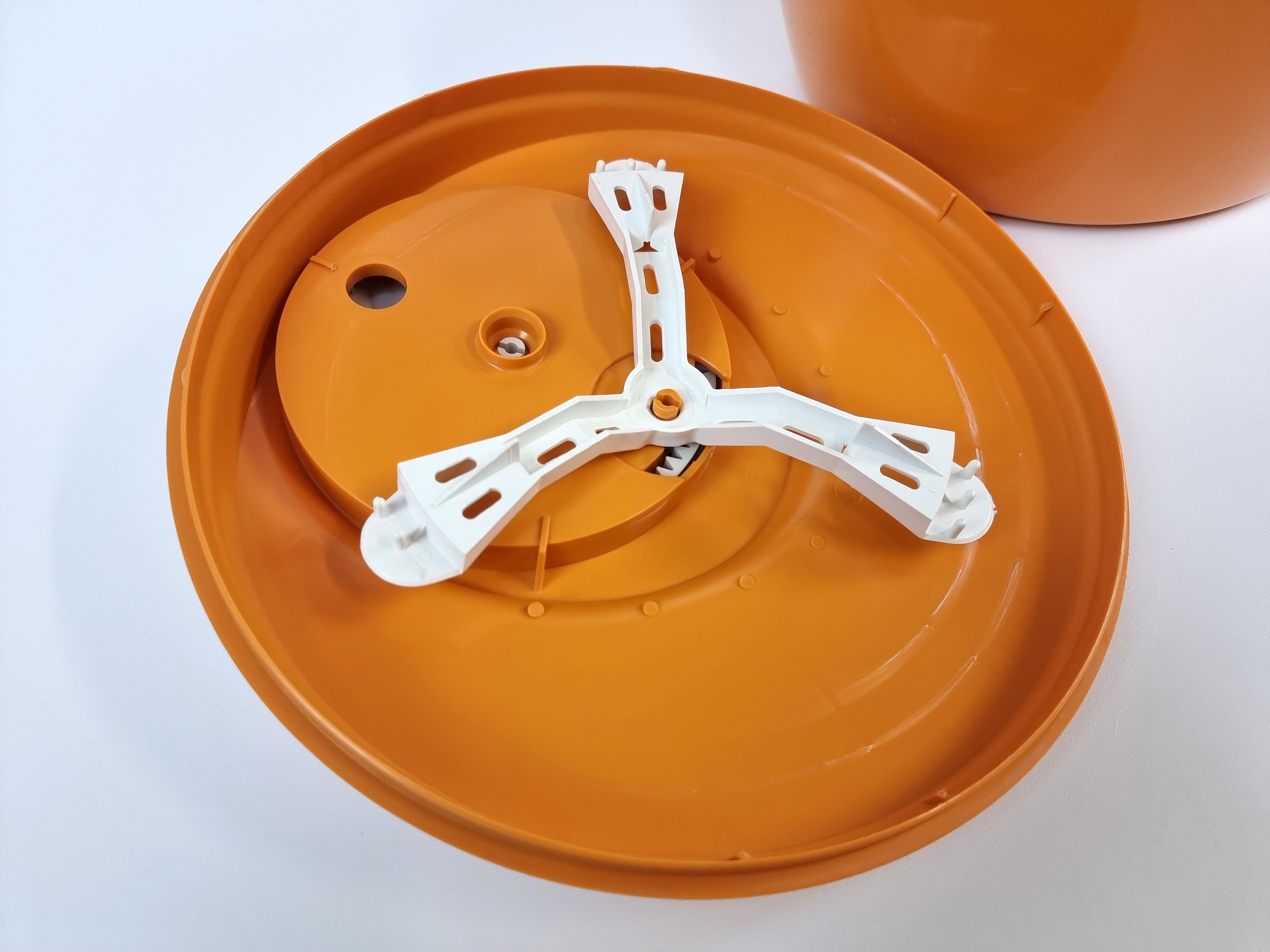 Vintage Moulinex Salad Spinner, Vegetable Dryer Type 313 Retro